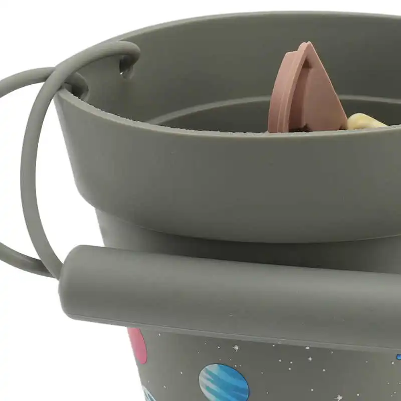 Silicone Snow Toys Parent Child Interaction Safe Waterproof Outdoor Snow Buckets and Shovels 5