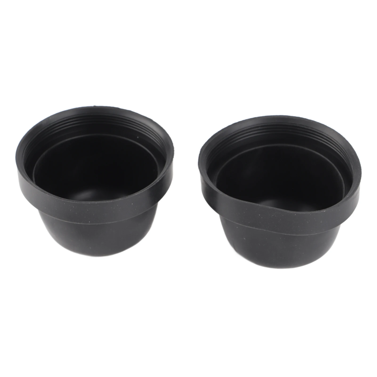 2개 70mm 고품질 고무 헤드라이트 커버 방수 방진 씰링 캡 자동차 LED HID 전구 개조용 범용
