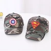 Autumn Disney Anime Spiderman Baseball Cap For Children Outdoor Kids Camouflage Caps Boys Cartoon Embroidery Hip Hop Sun Hat 5