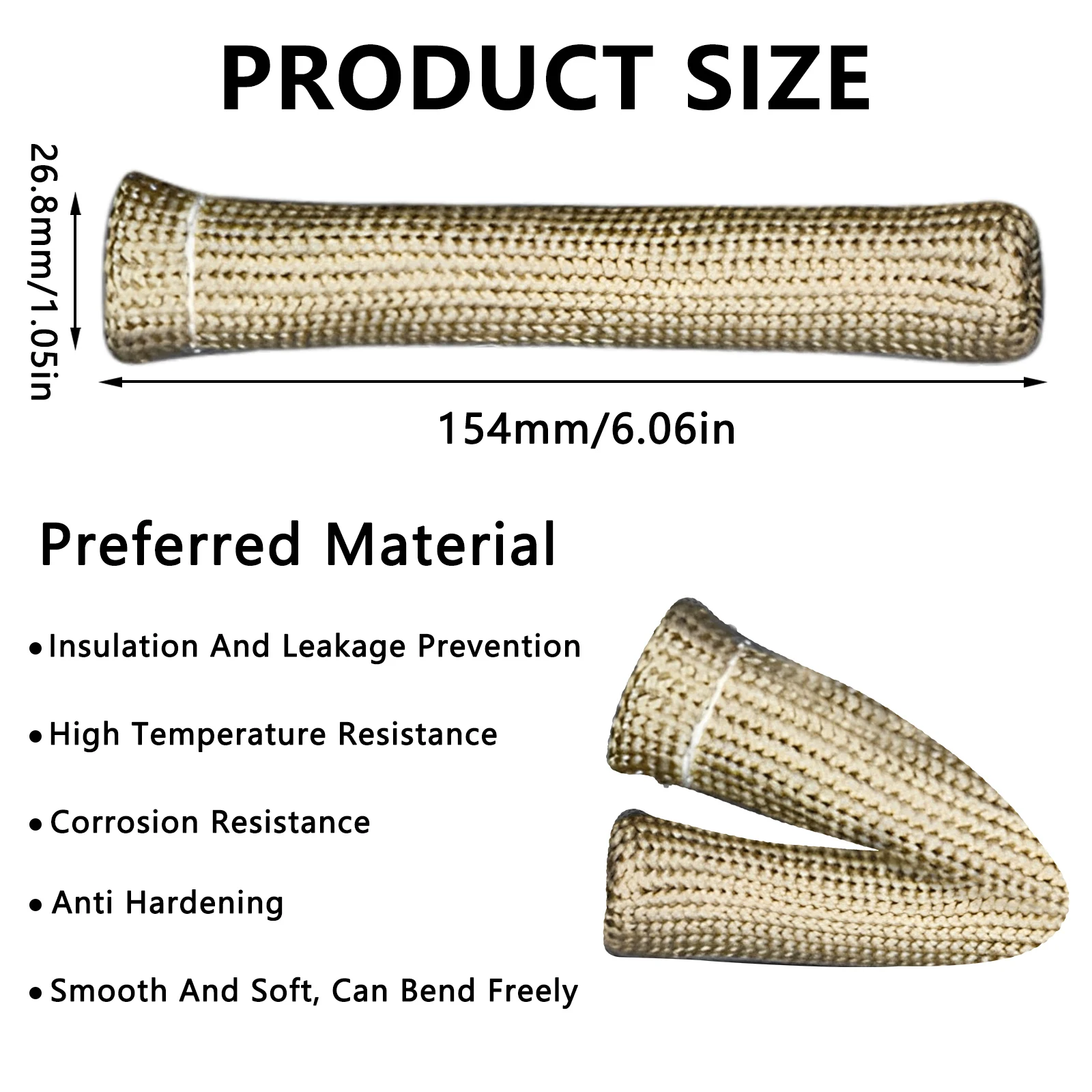 Titanium Vulcan Lava Protector Sleeve Spark Plug Wire Boots 8cyl For VW For PASSAT AUDI A4 B6 2001-2007 EP-GT08TI
