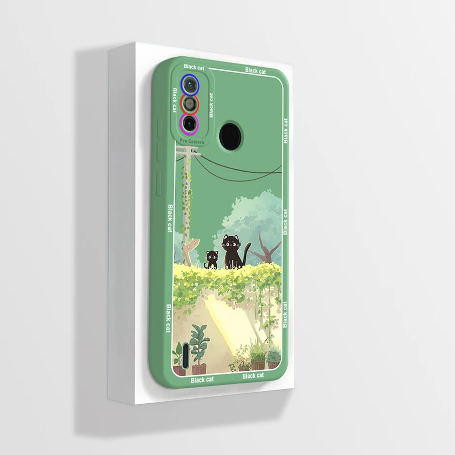 Silicone Soft TPU Shockproof Back Cover - Enhanced Protection Phone Case