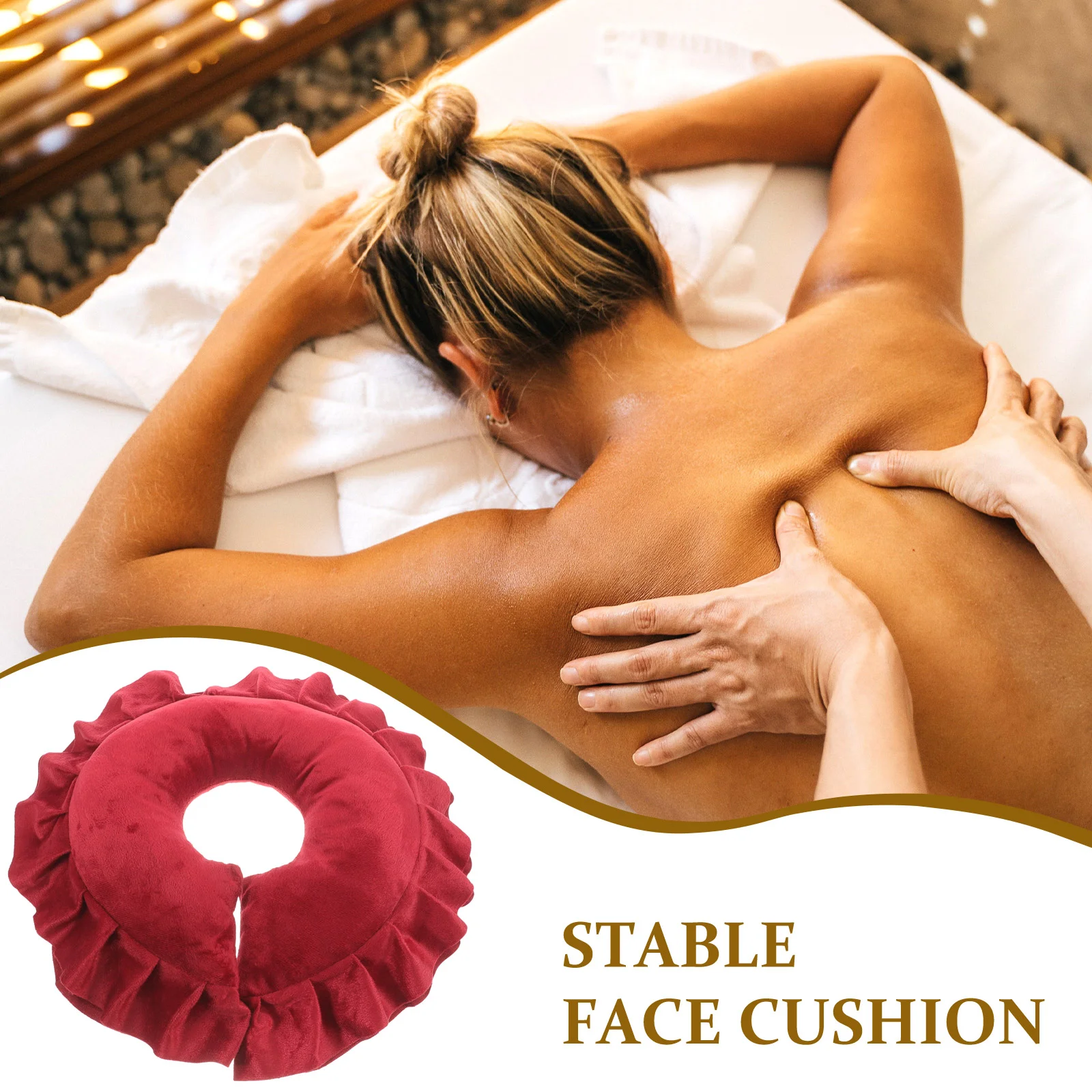 Рисунок 2 - Массажная подушка на кровать массажер для лица