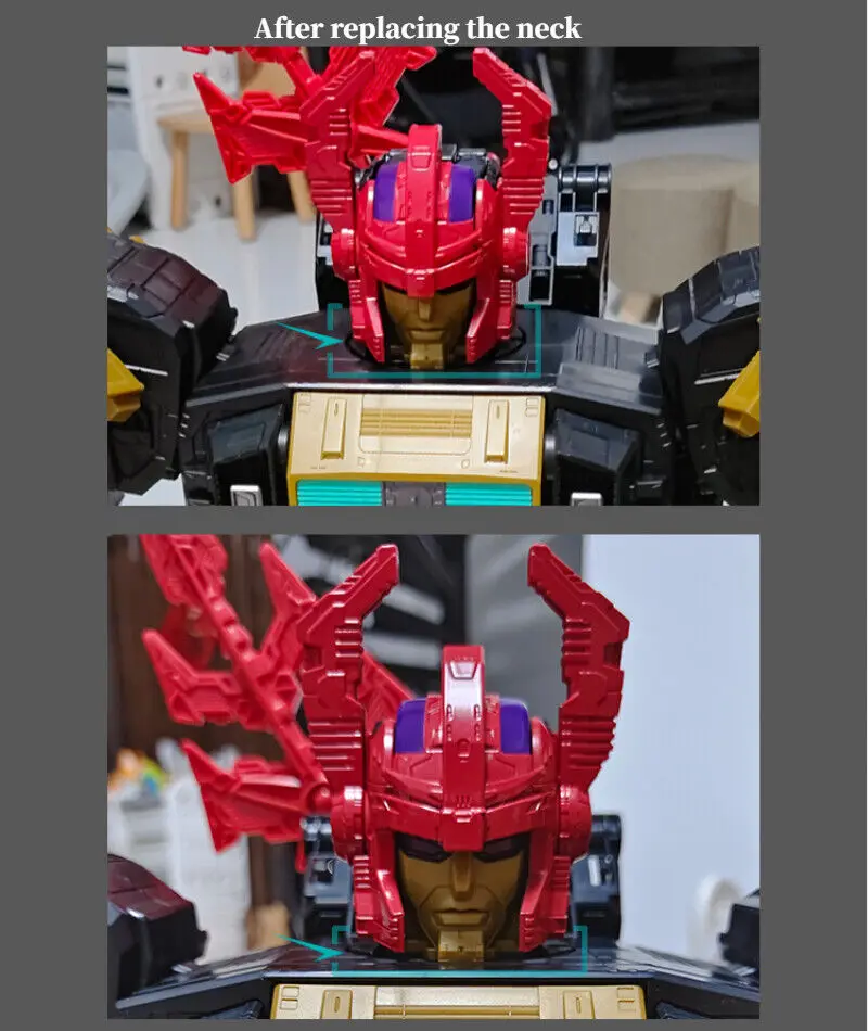 ことターンヘッド交換ネック変換用タイタンクラス黒zarak