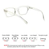 Turzing Fashionable Rectangular Frame Reading Glasses Prescription Eyewear Women High Quality Lowest Price For Factory 2