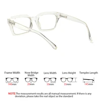 Turzing Fashionable Rectangular Frame Reading Glasses Prescription Eyewear Women High Quality Lowest Price For Factory 2