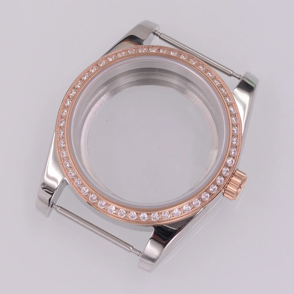 Sapphire Glass Gemstone Bezel for Watch Case (36mm/40mm)
