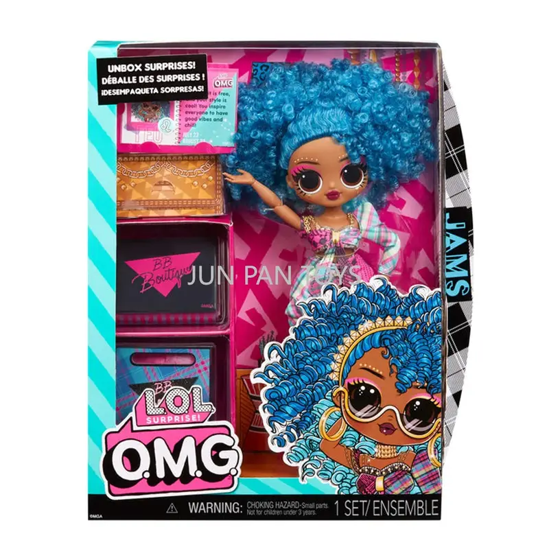 Original LOL Surprise OMG Sunshine Makeover Fashion Doll with Color-Changing Hair by Sun - Kids Gift Teen Fashion Toy Collection - Image 16