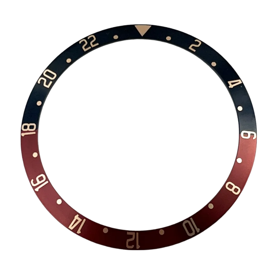 37.2mm*32.3mm Aluminum/Ceramics Watch Bezel Insert Fit 39mm Wacth Case Watches Accessories Parts Watch Face Accessories
