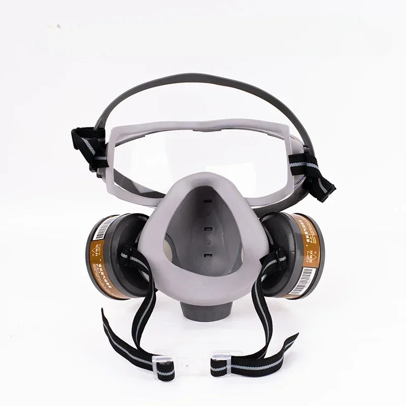 RespiratorFull Face Gas Mask With Safety Glasse Spray Paint Chemical Pesticide Decoration Formaldehyde With Filter