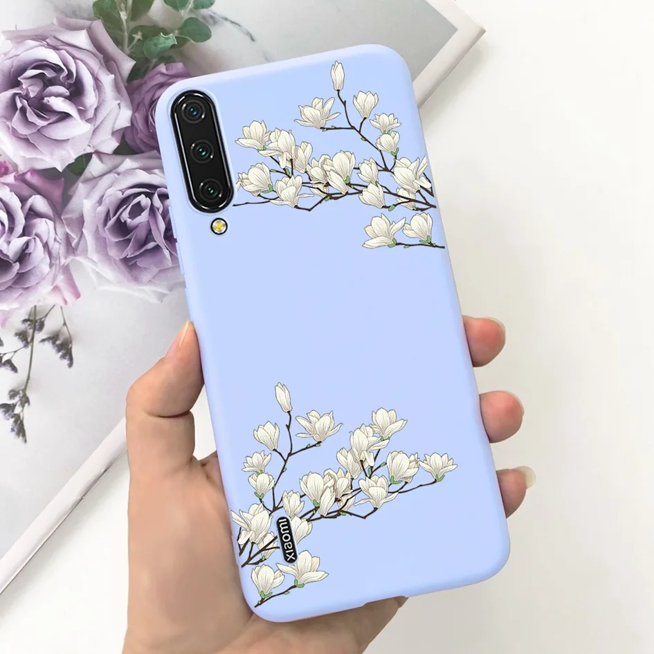 Fashion Flower Slim Silicone Shockproof Phone Case