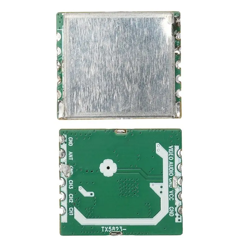XB-TX5823 5.8G FM 오디오/비디오 송신기 모듈 100Mw 이미지 전송 8채널 SPI 모드