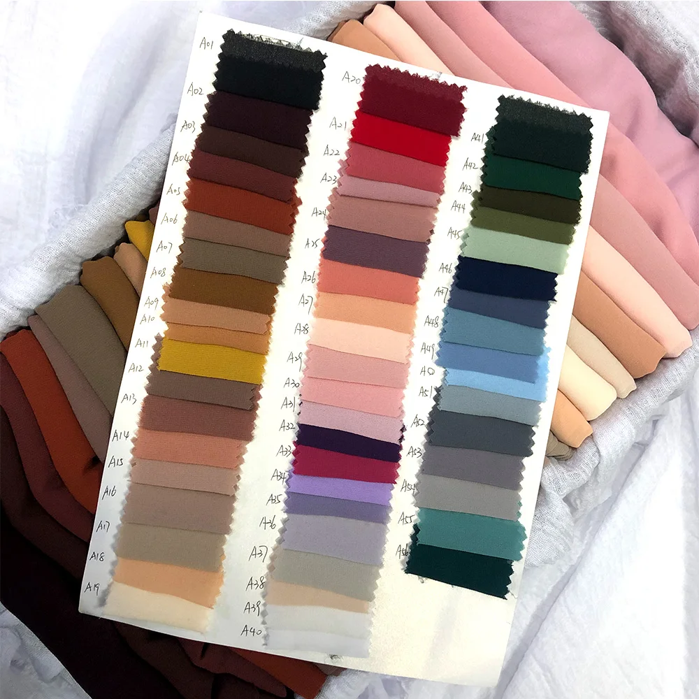 wholesale 10pcs/lot good stitching plain Chiffon hijab scarf shawl 175*70cm color long Shawls head Cover muslim tudung 2