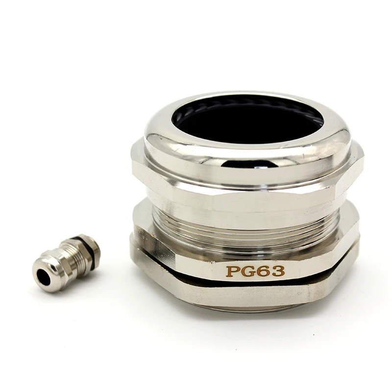 Waterproof Cable Gland brass Glands IP68 PG7 PG9 M12 M16 Metal Joint PG13.5 M24*1.5 Cable Fixing Seal Joint M20 PG11 PG19 M25
