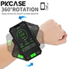 PKCASE Shockproof Phone Case For VIVO Y72 5G Y53S Y20 Y20S Y20i Y17 Y15 Y12 Y12S Y12A Y11 Y5 Bracket Wristband Protective Case 6