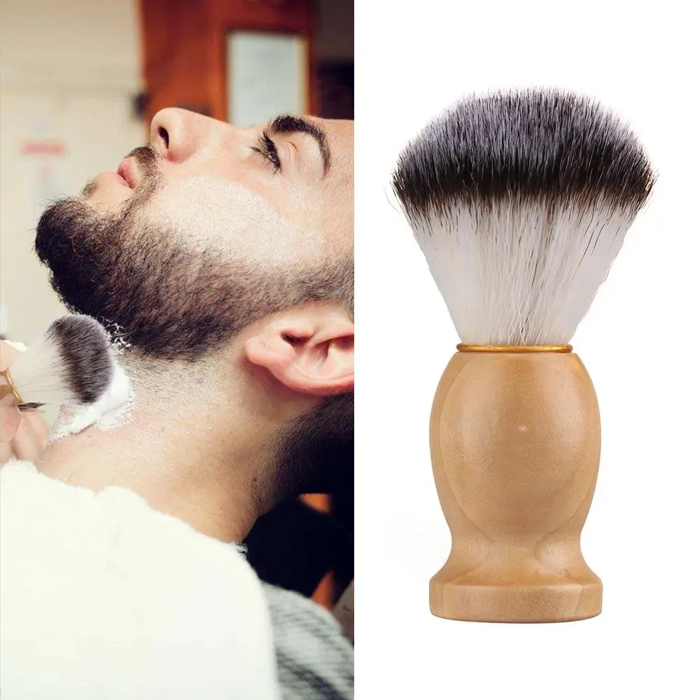 

Hot Sale Barber Tool Razor Brushes Badger Hair Men's Shaving Brush Mustache Facial Beard Cleaning