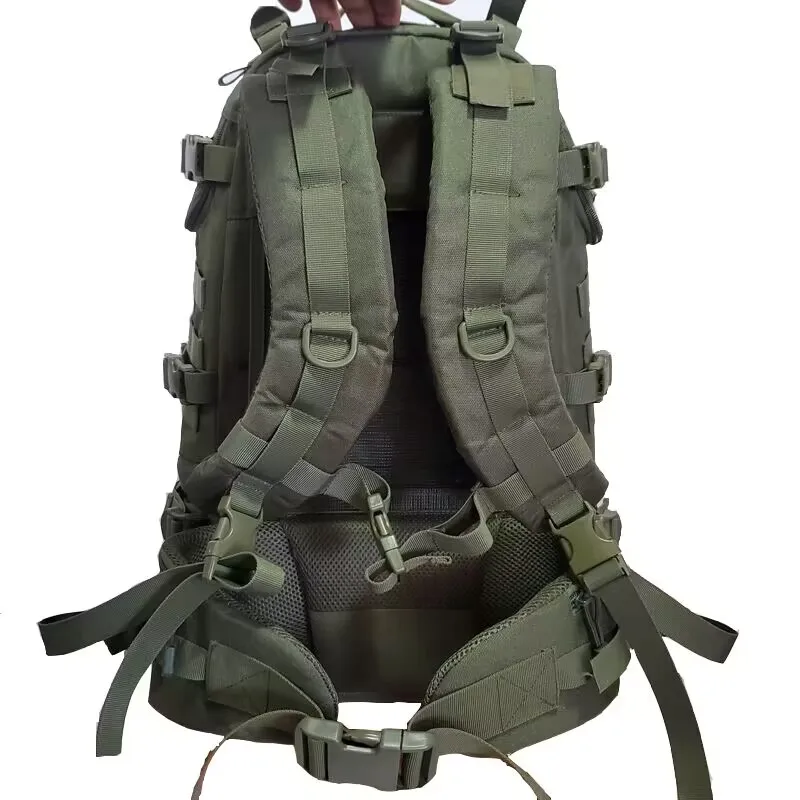 50L Large Capacity Men Backpack 900D Waterproof Thickened Nylon Backpacks Men's Travel Bag 2