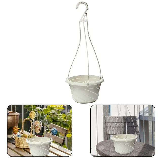 1/3/9 db Függő Virágcserép -Lánc Növény Kosár Tartó Lógó Erkély Díszítés Otthoni Iroda -Kiegészítők - Image 3