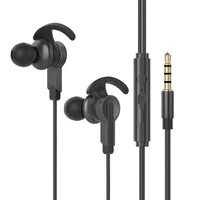 Stereo Headphones Wired Earphone 3.5mm With Noise Reduction Mic For PUBG Gaming Sports Bass Shark Fin Jack Headset 2