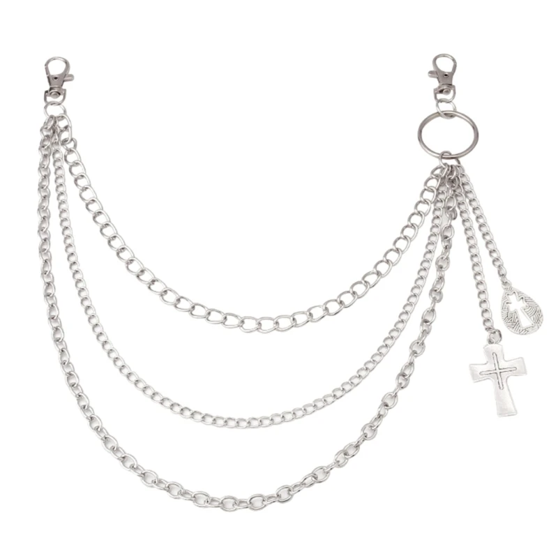 

Летняя цепочка для кошелька, карманная цепочка, поясная цепочка для танцоров, цепочка в стиле панк, унисекс