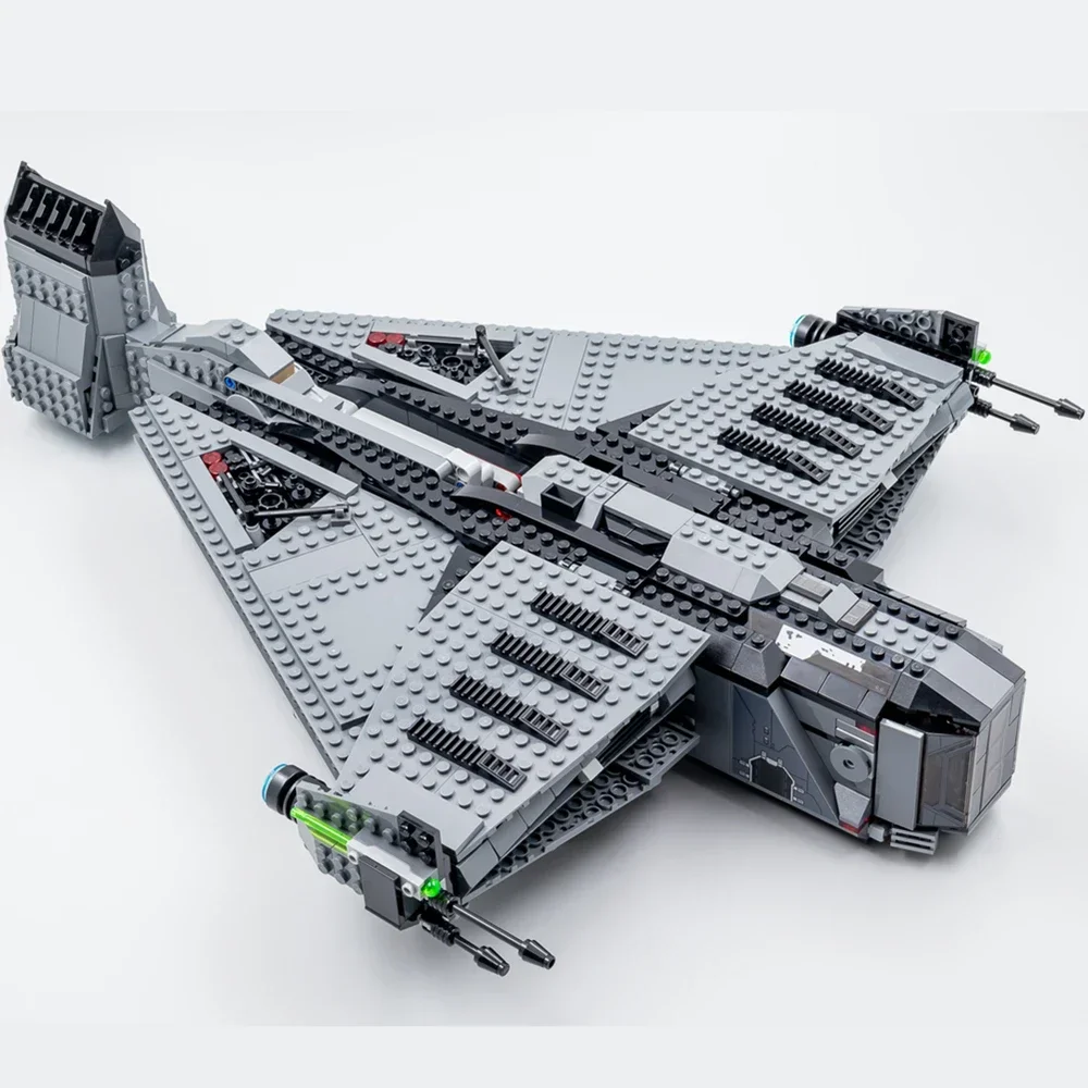  justifier kompatibilní 75323 spaceship konstruktér hraček pro děti dospělé bitevník cihly technicial budova bloků dárky