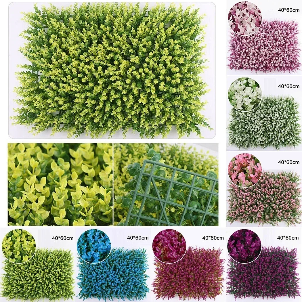 Artificial Greenery Panel for Home and Garden Decor