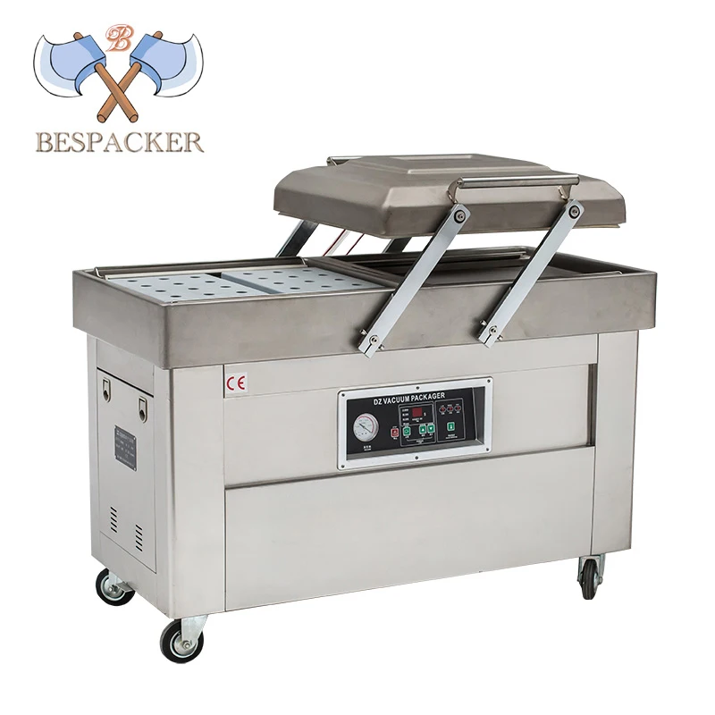 Dz400/2s Double Chamber Vacuum Packing Machine for Meat Rice Fish