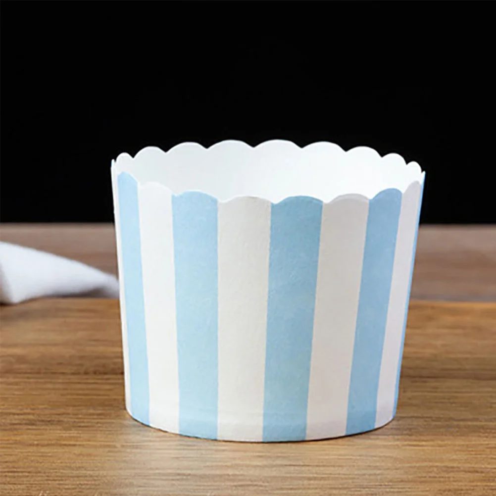 50pcs Cupcake Liners Blue