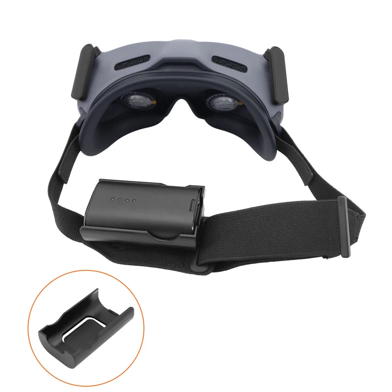 Per Dji Avata Dji Goggles 2 / Fpv Goggles V2 Fascia Posteriore Clip Per Batteria Supporto Per Staffa Appesa Scatola Accessori Per Droni