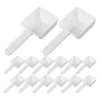 20Pcs Laundry Tub Washing Powder Spoon Plastic Reusable Measuring Spoons Household Laundry Convenient Detergent Measuring Spoon 1