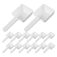 20Pcs Laundry Tub Washing Powder Spoon Plastic Reusable Measuring Spoons Household Laundry Convenient Detergent Measuring Spoon 1