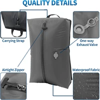 Vacuum Bag for  Reusable Compression Suitcases and Backpack Space Saver Airback Vacpack 1