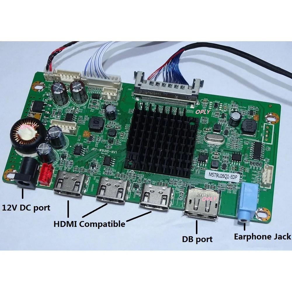 driver board tipo-c lcd led painel edp