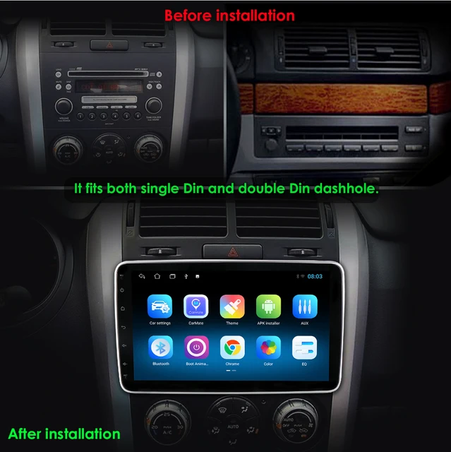 10.1 Inch Rotatable 1 Din Car Radio for Universal Car Stereo 1DIN Video Multimedia Player Voice Control Autoradio 360 Rotation 2