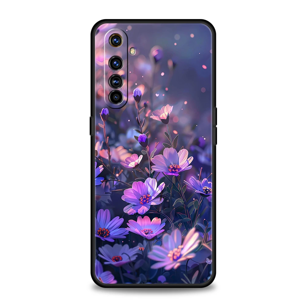 Floral Soft TPU Phone Case with Protective Cover