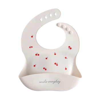 Waterproof Silicone Baby Bib 7