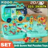 Children Toys Repair Kit Electric Toy Drill Play Repair Tool Screw Tool Box hammer Puzzle Educational Toys for Boys Girls Kids 2