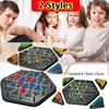 New Children's Desktop Puzzle Educational Interactive Game Rubber Band Multiplayer Battle Triangle Game Toys Christmas Gift 1