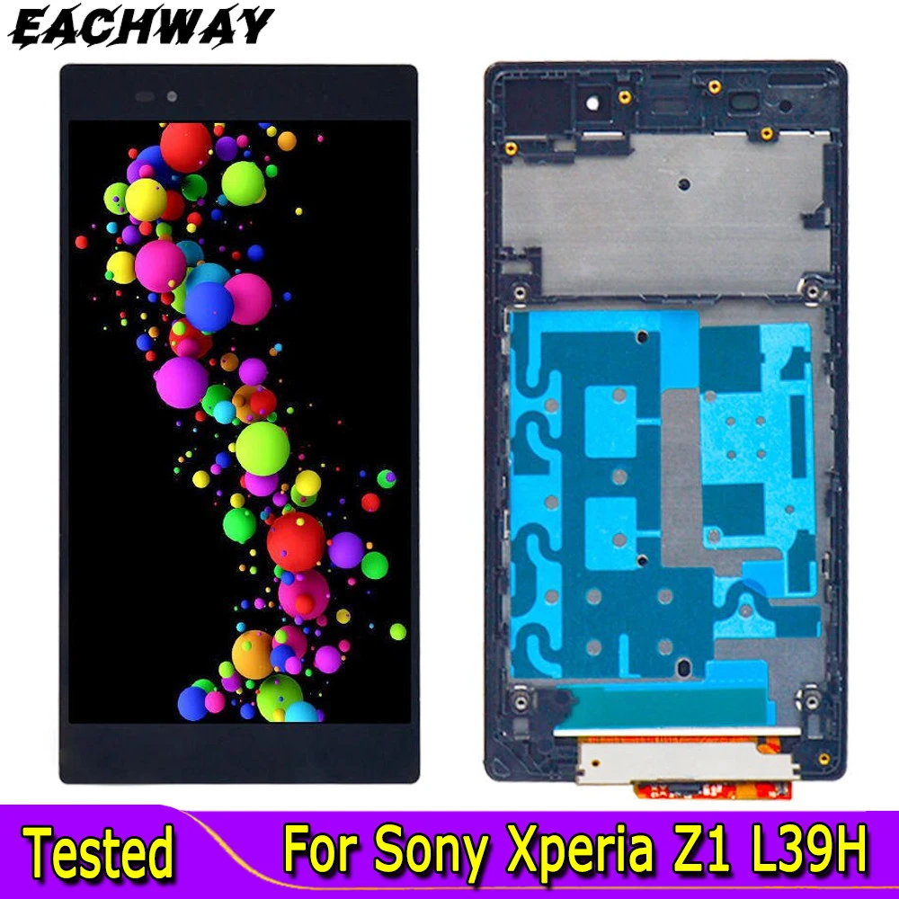 5.0 "Voor Sony Xperia Z1 Lcd C6902 Display Touch Screen Digitizer Vergadering Vervangen Voor Sony Z1 l39H scherm| | - AliExpress
