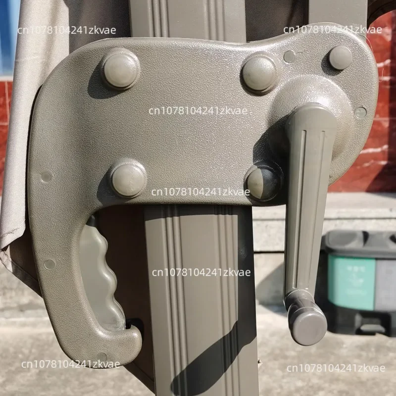 

Outdoor sunshade handle accessories replacement and maintenance Roman umbrella parts Umbrella rope aluminum handle handle