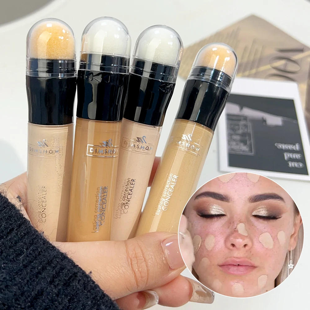 Liquid Concealer Stick Foundation Cream Lasting Moisturizing Full Coverage Acne Dark Circle Natural Matte Concealer Cream Makeup 3