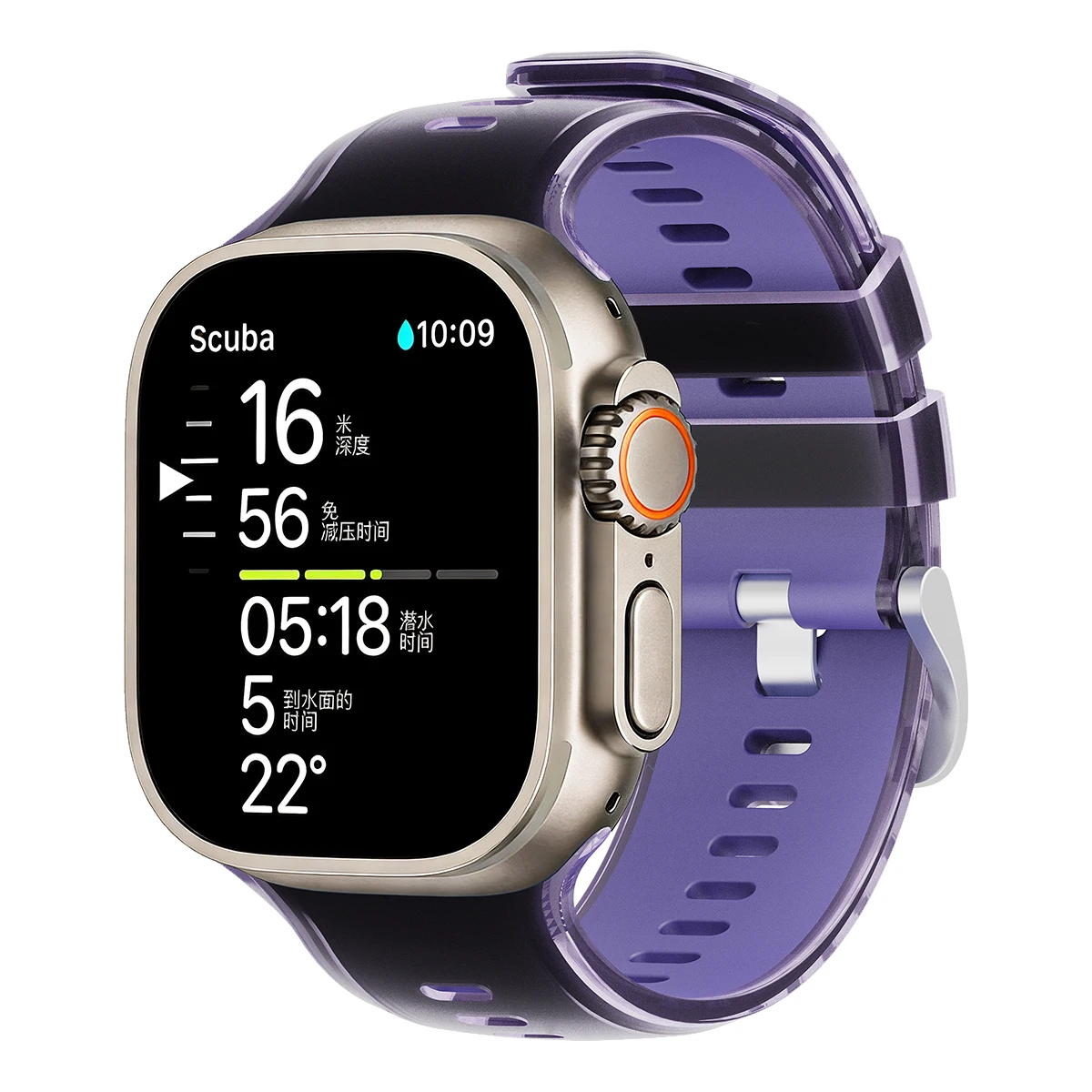 Premium Silicone Watch Strap - Flexible and Durable Wristband Accessory