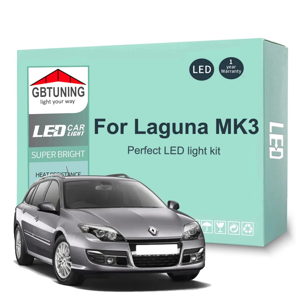 Pack LED RENAULT LAGUNA II (BG0/1_) 3.0 V6 24V (BG01, BG02, BG0D, BG0Y) (2001 à 2007) – Pack Complet main image 0