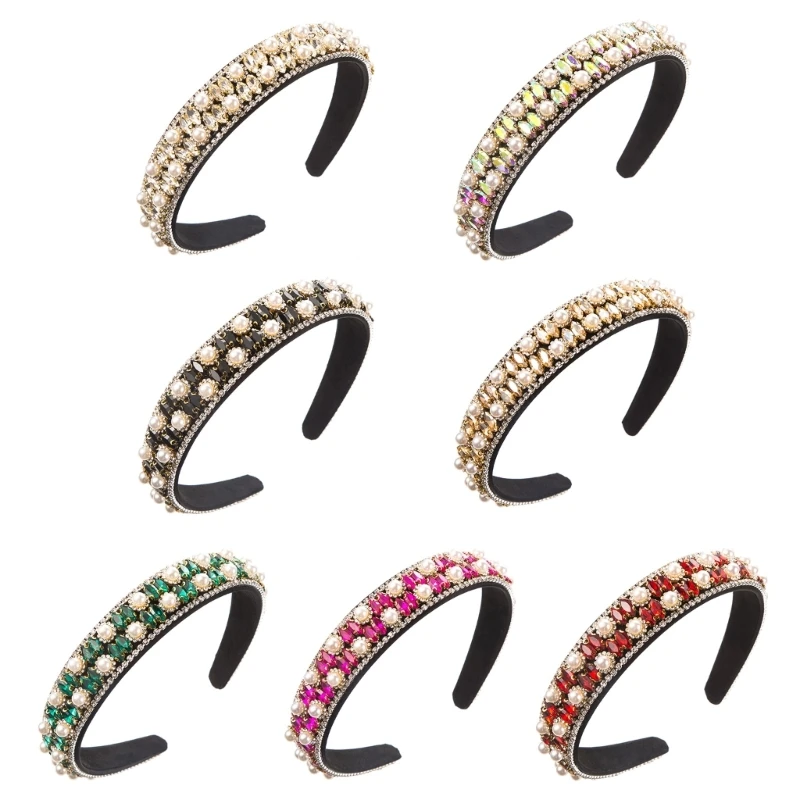 

Teens Girl Headbands Woman Wash Face Headbands Wide Brims Hairband T8NB