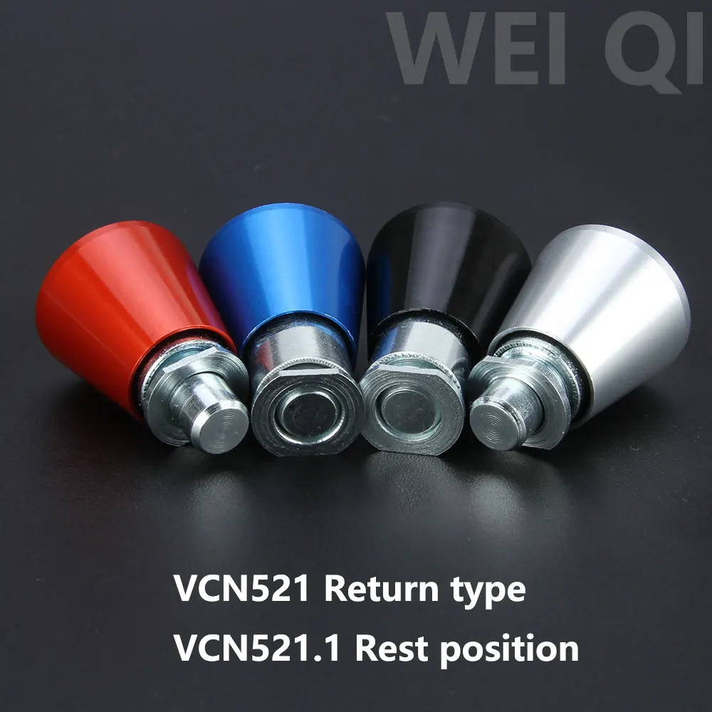 Stainless Steel Knurled Plungers Large In Stock Aluminum Spring Loaded Plunger Hold-Open Feature Spring Plunger With Internal Nut