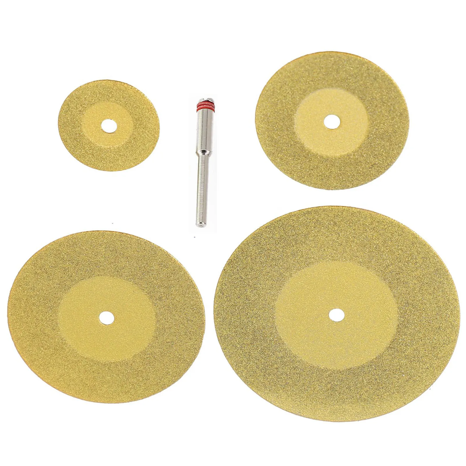 

5pcs Diamond Cutting Disc TiN Coated 20/30/40/50mm Rotary Tools Circular Saw Blade For Cutting Gemstone Glass Ceramic Copper