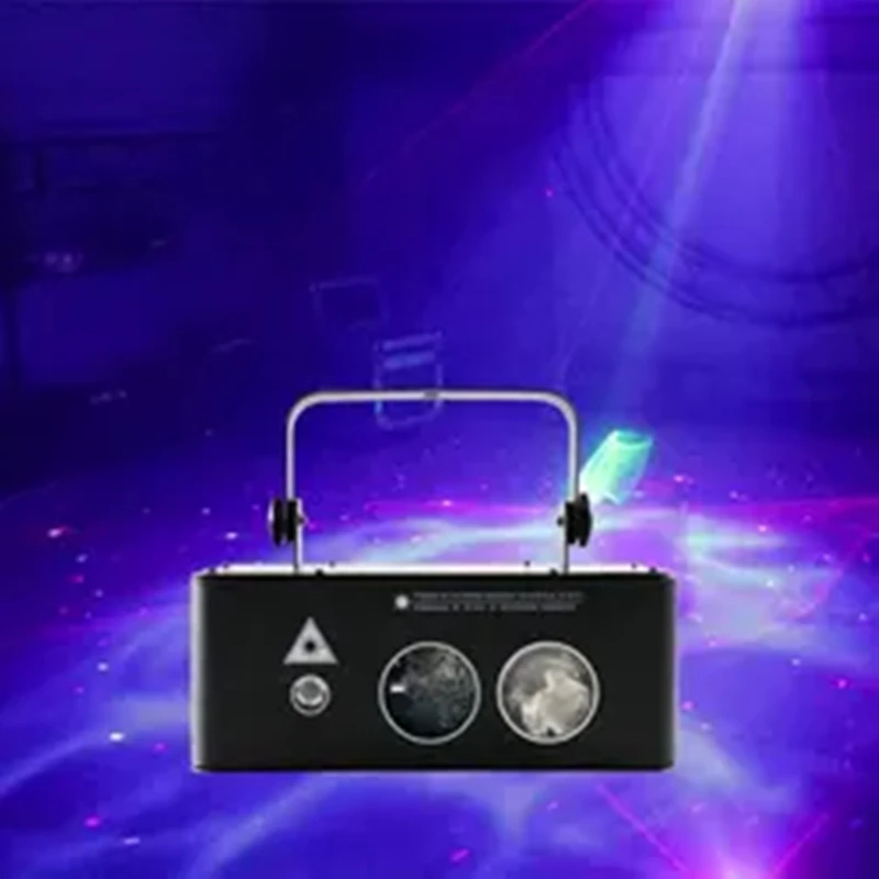 DJ 파티 조명 별이 빛나는 하늘 RGB 오로라 별이 빛나는 별 물결, 레이저 조명 프로젝터, Dmx512 라이트 바 클럽 쇼, 3in 1