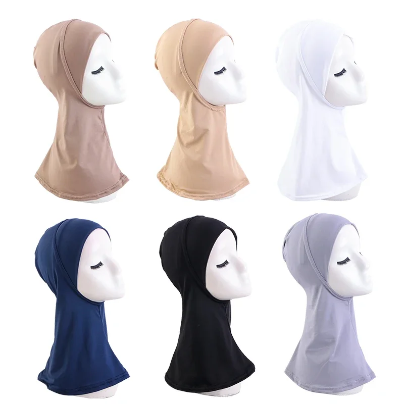 Islamic Muslim Headscarf, New Women's Veil, Headscarf, Hat, Soft Elastic Long Shawl, Neck Wrapping Hat 5