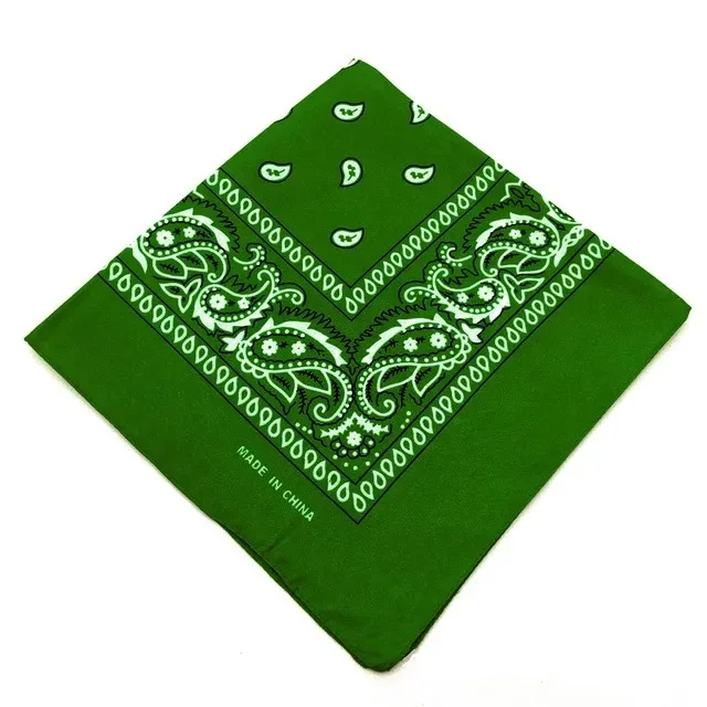 Chic Hip Hop Bandana: Stylish Fashion Hair Accessory & Wrist Wrap