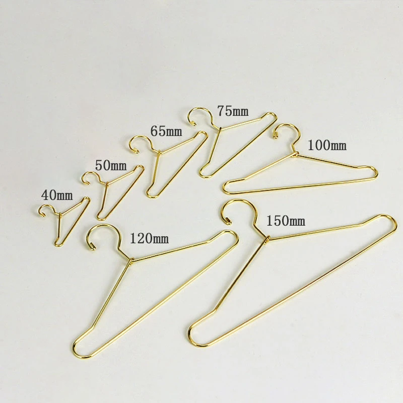 Doll Accessories Clothing Hanger Doll Dress Hanger For Metal Dollhouse Furniture 10pcs For BJD Dolls Clothes