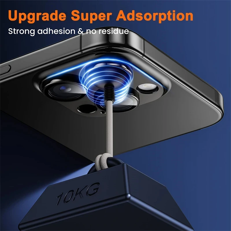 Premium Metal Camera Lens Protector with Ultra High Definition Glass